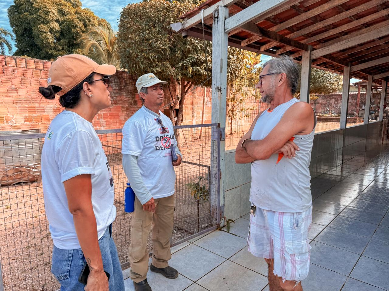 SAÚDE PÚBLICA - Prefeitura leva Dia D de Combate às Endemias ao bairro Nova Esperança