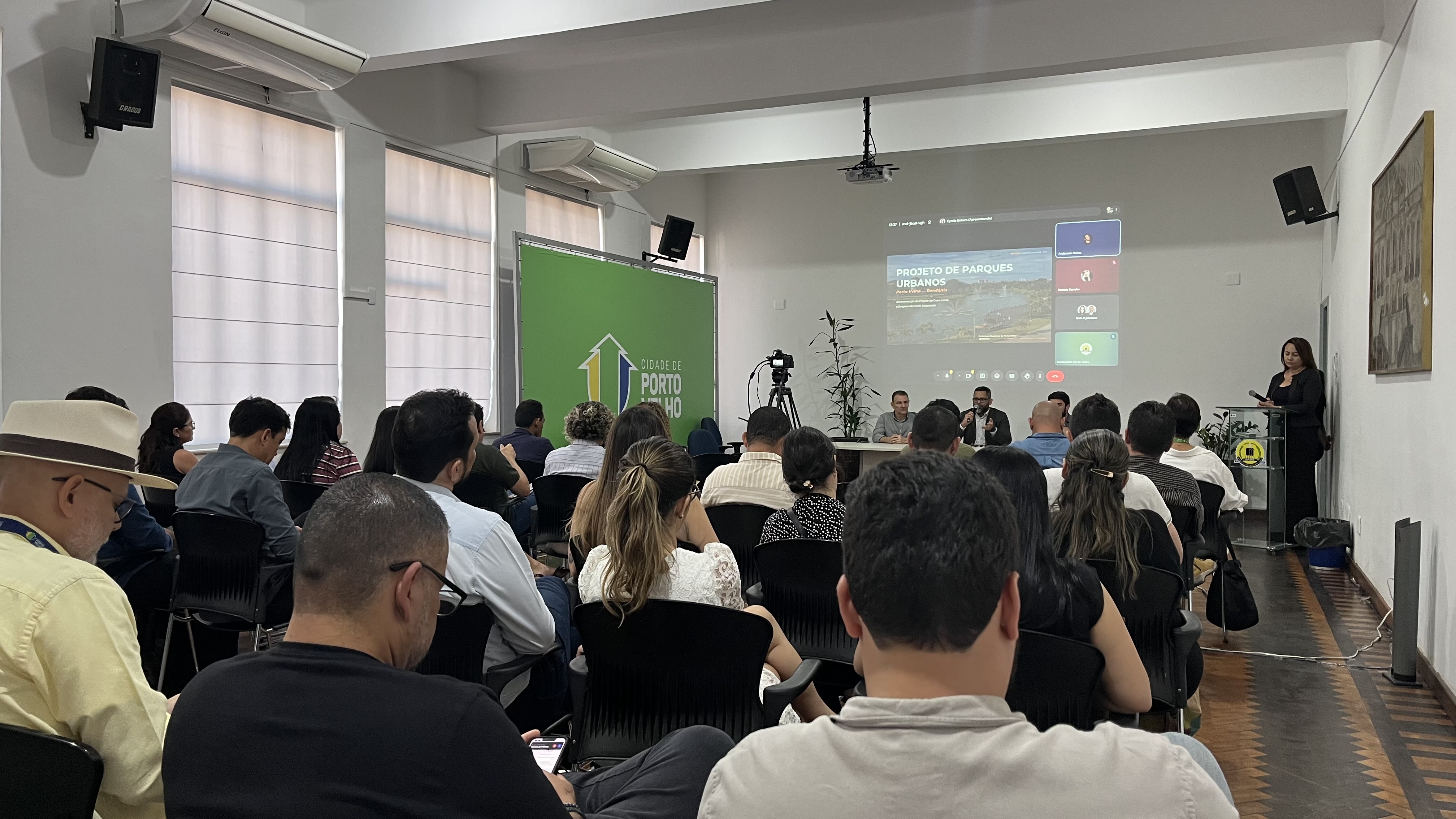 AUDIÊNCIA - Porto Velho avança em projeto de revitalização e modernização de parques urbanos