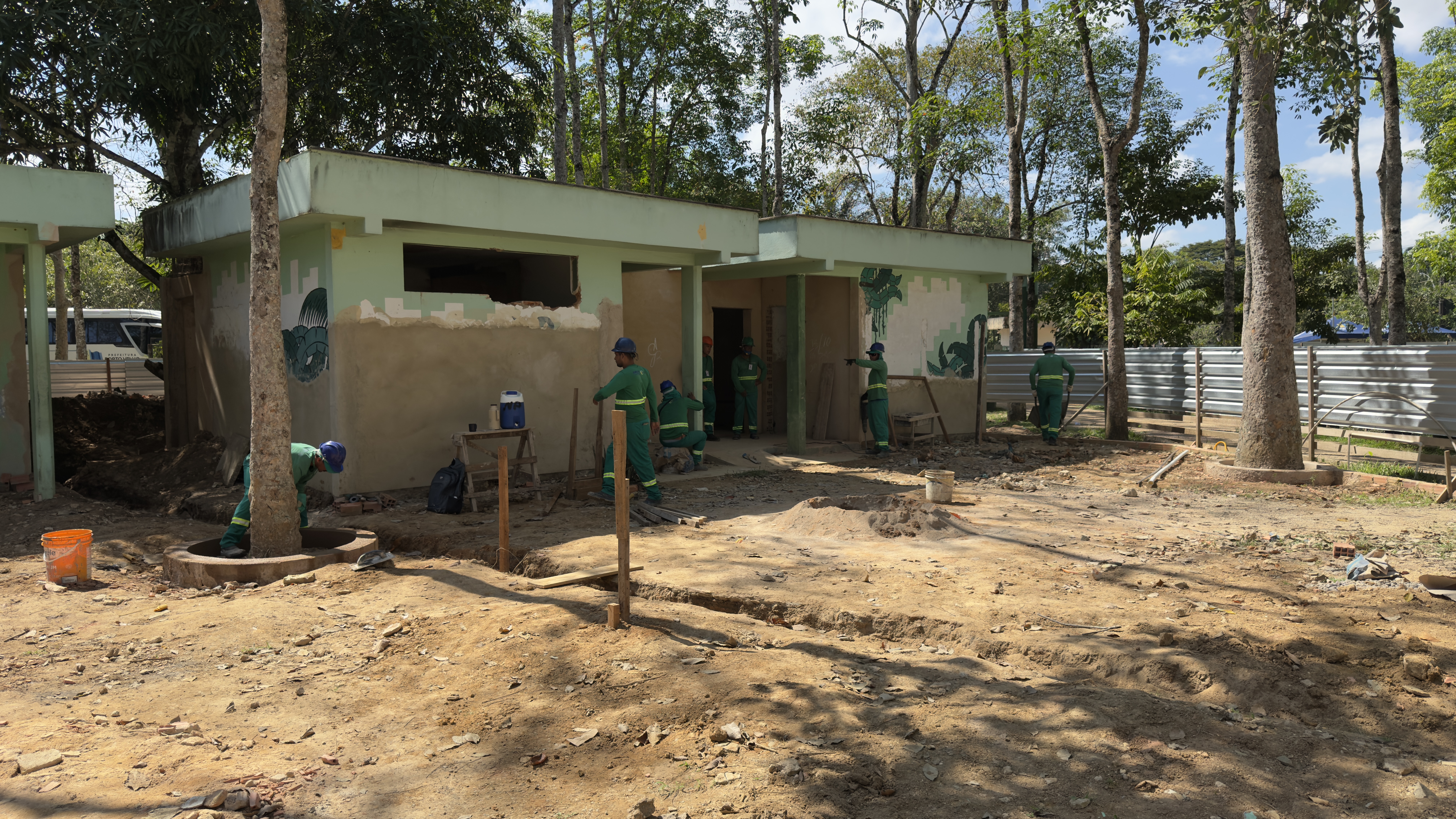 TRANSFORMAÇÃO - Parque Circuito avança com execução da fonte interativa, playground e banheiros