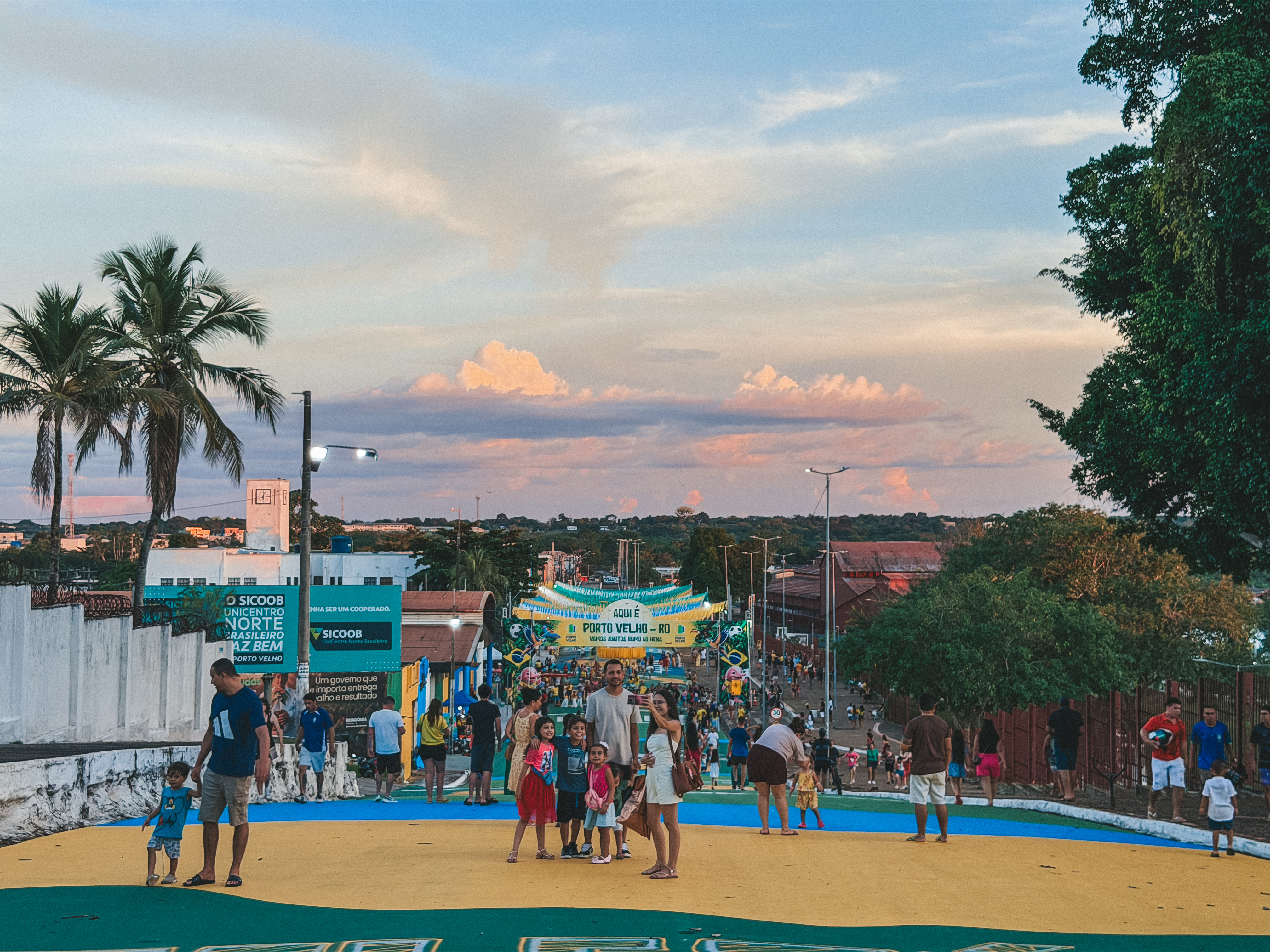 CLIMA DE COPA - Rua do Hexa terá dois telões, brinquedos e shows musicais na torcida pelo Brasil 
