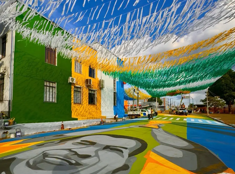 LEGADO - Tradição das ruas pintadas fortalece identidade urbana e reforça estratégia prevista no Plano Diretor de Porto Velho