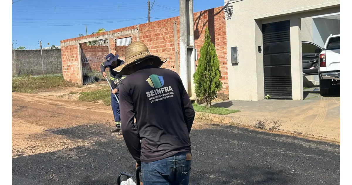 INFRAESTRUTURA - Recapeamento viário atende demanda da Rua Dona Leopoldina em Porto Velho