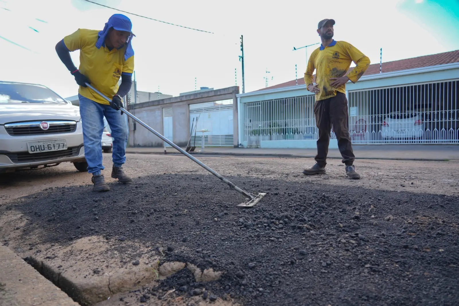 RECUPERAÇÃO ASFÁLTICA - Prefeitura intensifica operação tapa-buracos e melhora mobilidade no bairro Conceição