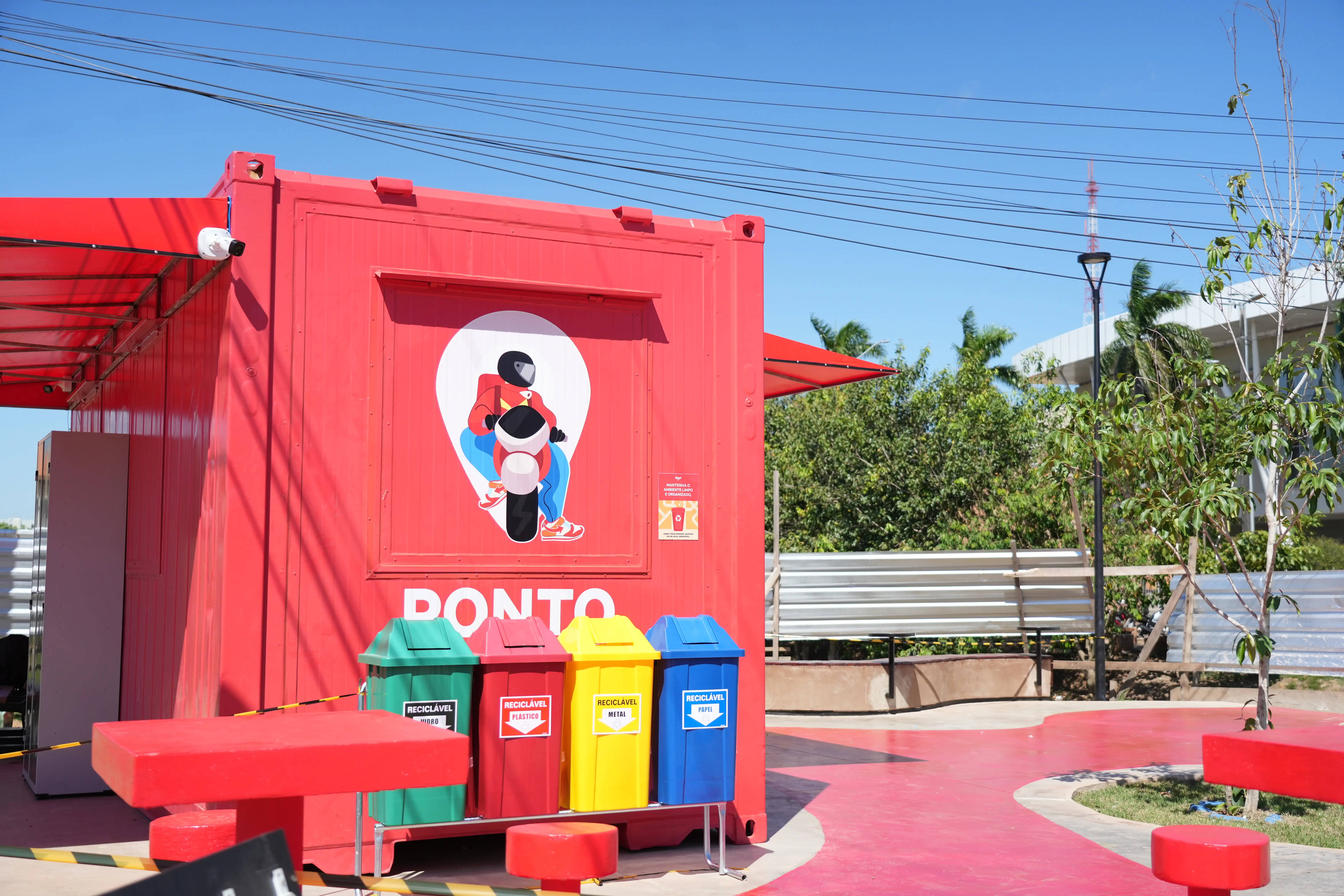 VALORIZAÇÃO - Um lugar para descansar entre uma entrega e outra: espaço de apoio para motoboys será inaugurado