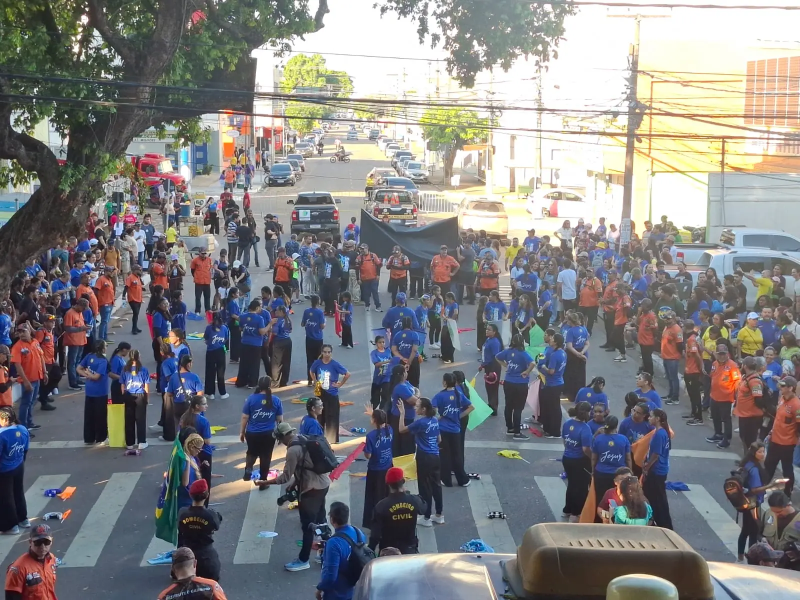 PARTICIPAÇÃO - Famílias, jovens e voluntários dão rosto à fé durante a Marcha para Jesus em Porto Velho 