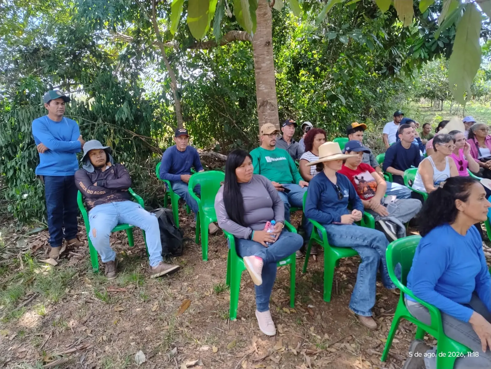Intercâmbio fortalece conhecimentos sobre Sistemas Agroflorestais e produção sustentável em Nova Califórnia