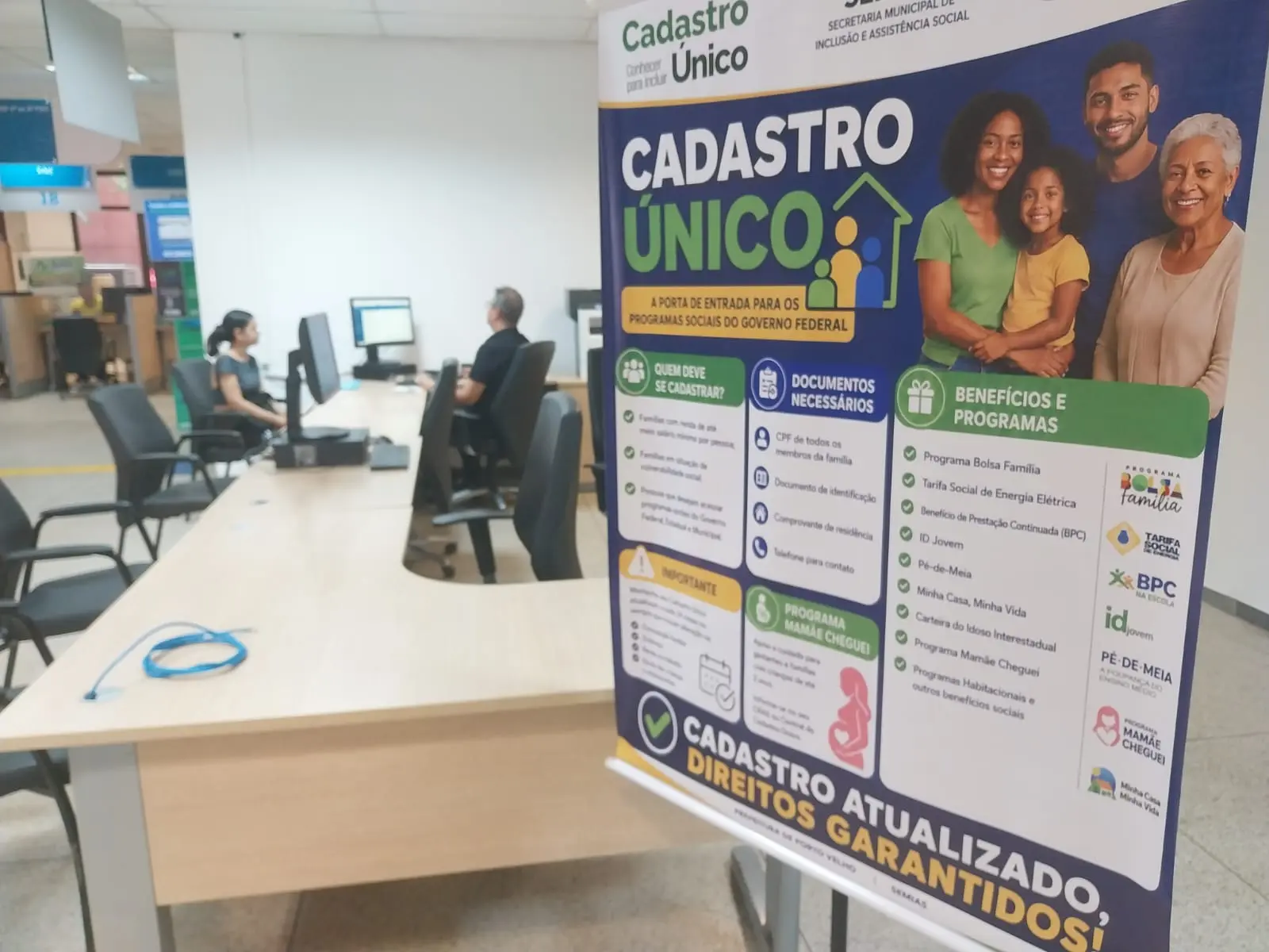 Atendimento do Cadastro Único será normalizado na segunda-feira (14)