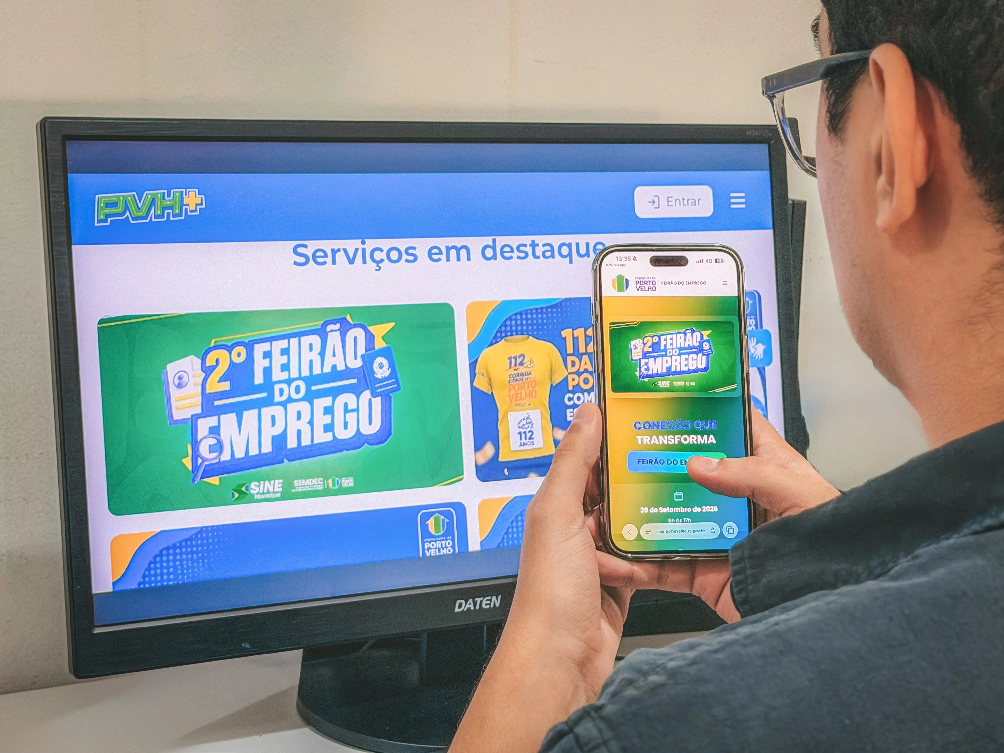 Expectativa é de mais de mil vagas na segunda edição do Feirão de Emprego