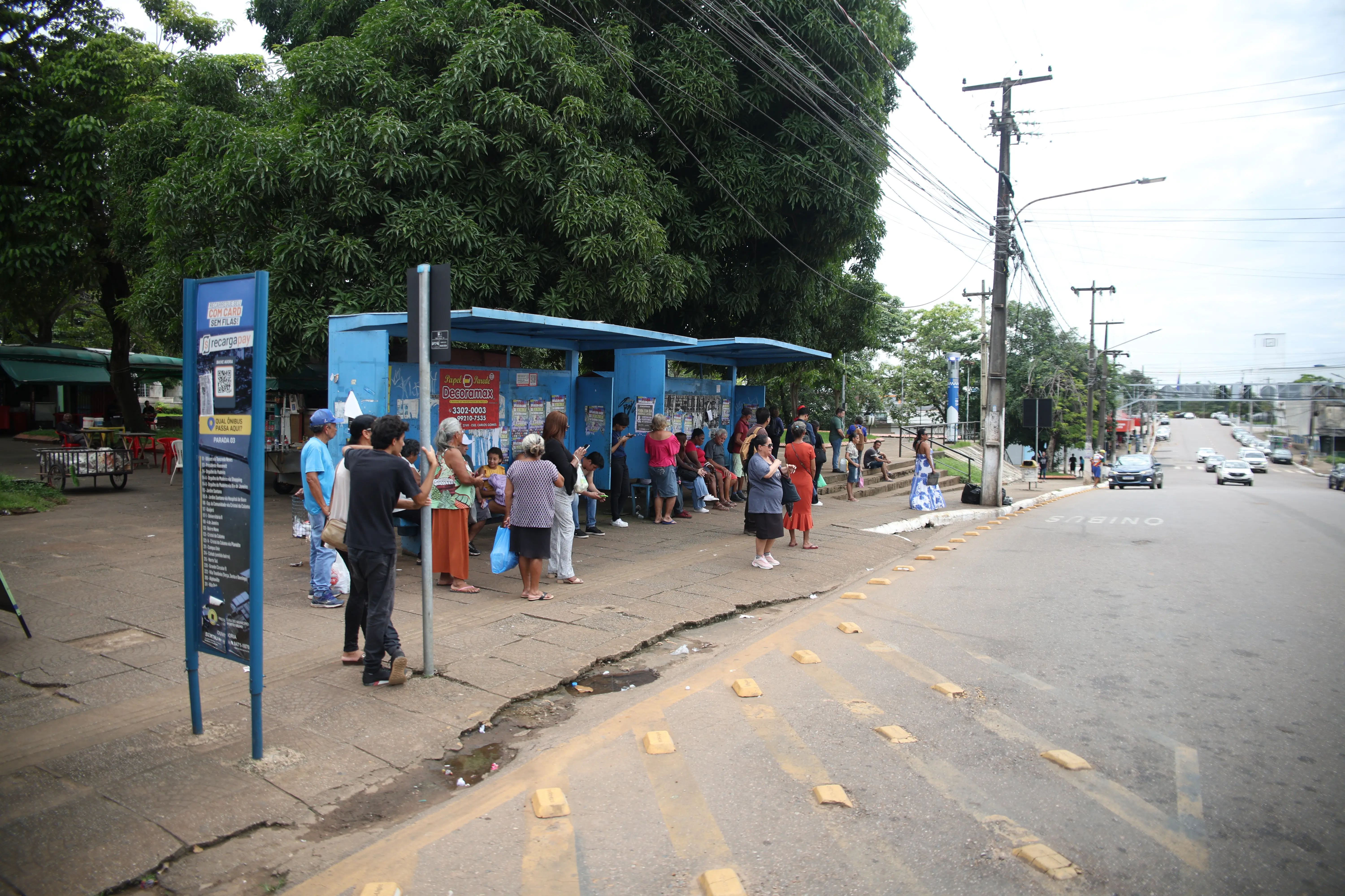 Dois novos pontos de ônibus serão entregues na capital após décadas de abandono 