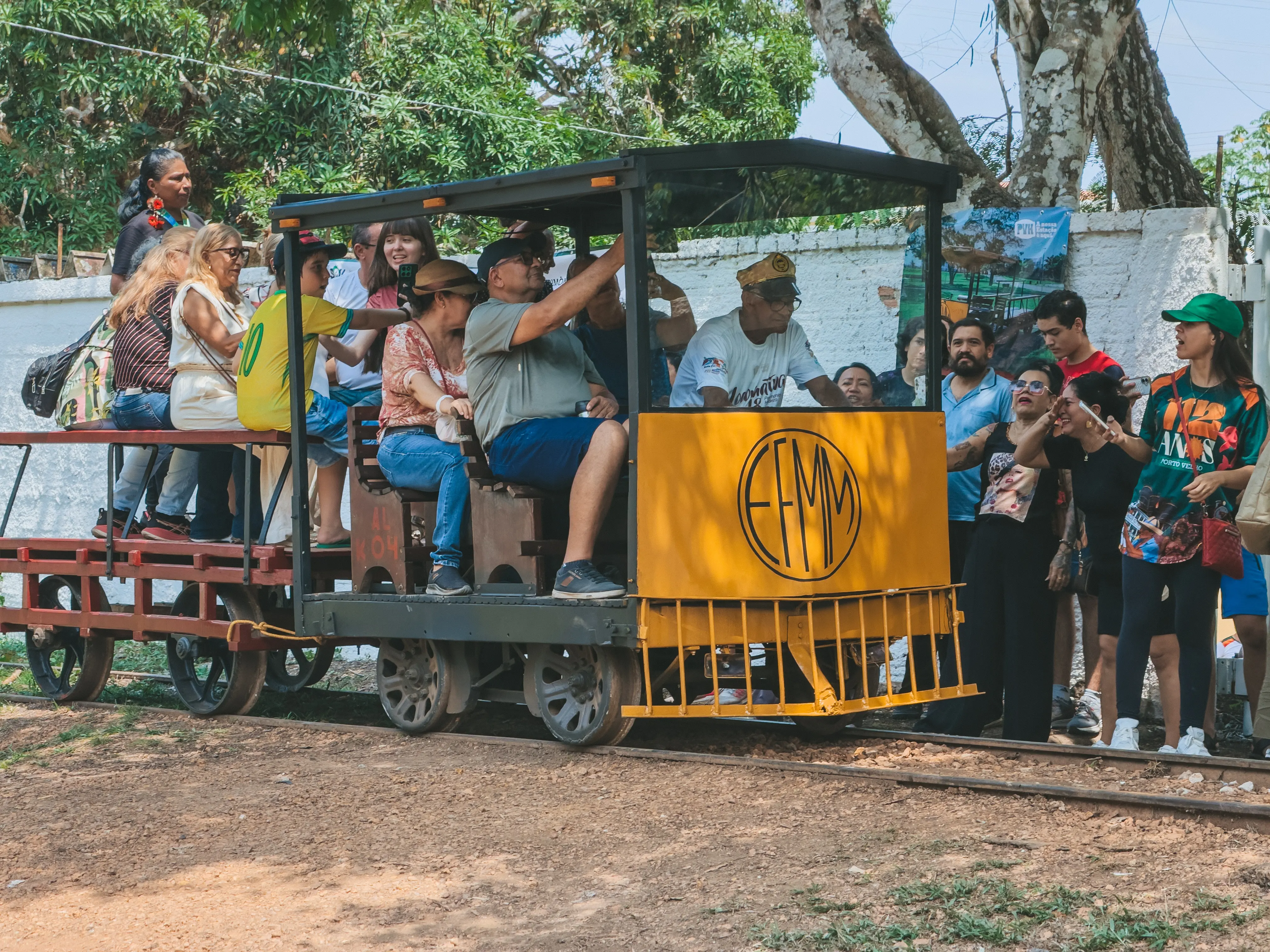 Kalamazoo volta aos trilhos e desperta memórias de moradores de Porto Velho