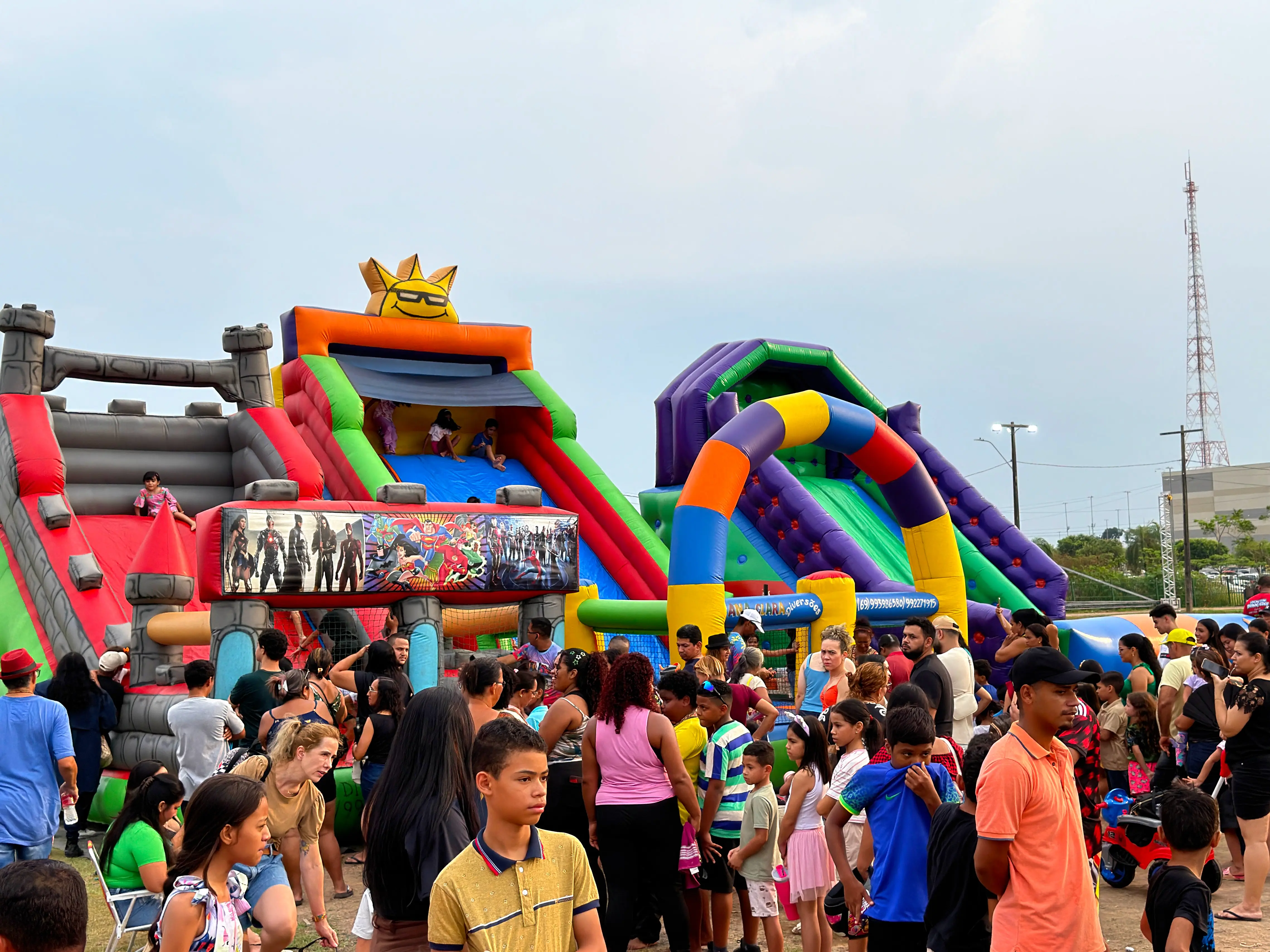 Parque da Cidade vira palco de diversão para milhares de crianças 