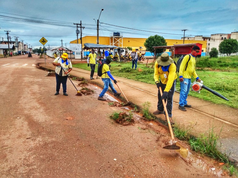 Mutirão é realizado nos residenciais Orgulho do Madeira e Cristal da Calama