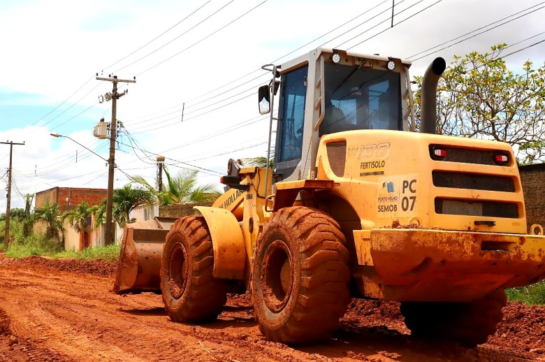Prefeitura mantém obras de infraestrutura urbanística em 18 bairros