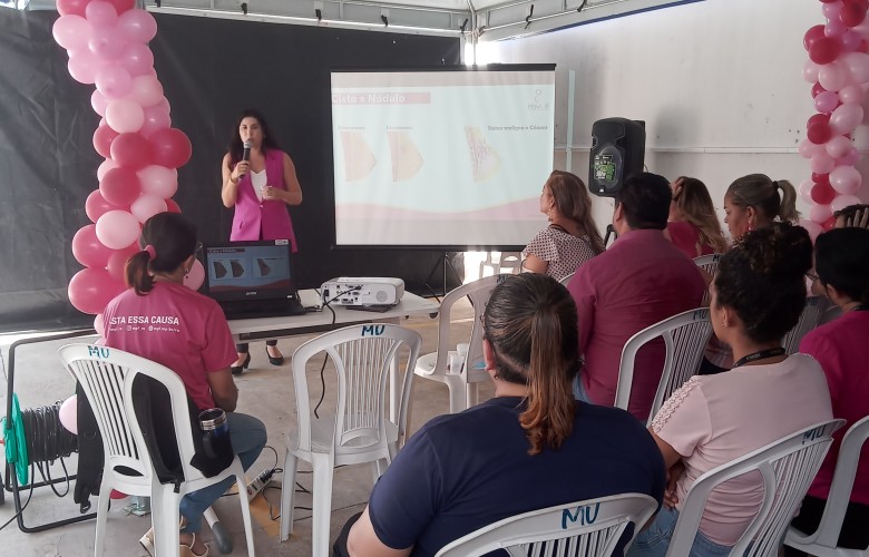Programação especial leva Campanha Outubro Rosa para servidores municipais