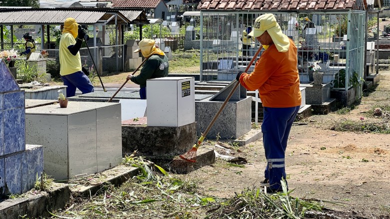 Visitantes devem ficar atentos aos horários de funcionamento dos cemitérios municipais