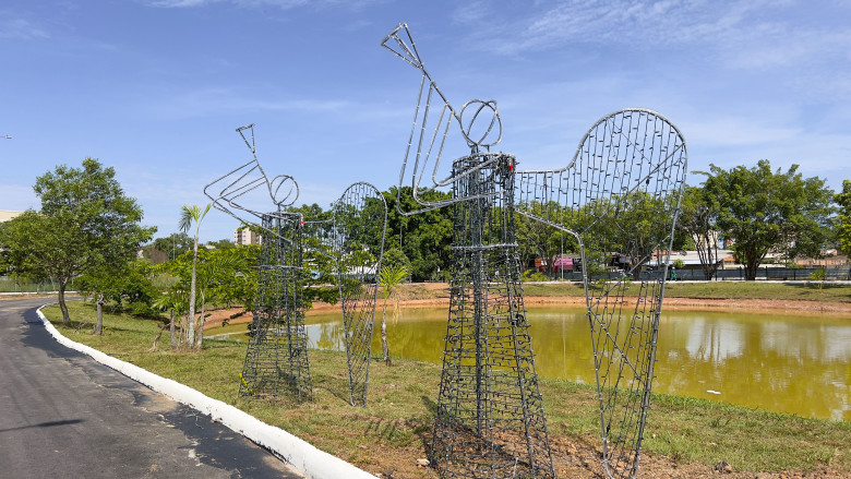 Decoração natalina iluminará reabertura do Parque da Cidade