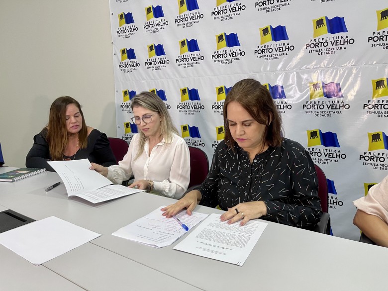 Secretarias de Saúde e Educação assinam termo de compromisso do PSE