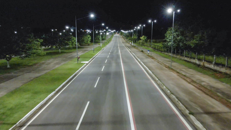 Nova iluminação de LED no Espaço Alternativo traz mais segurança e economicidade