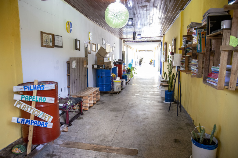 Ecoponto criado por agente de limpeza de Porto Velho mostra que é possível dar outro destino ao lixo