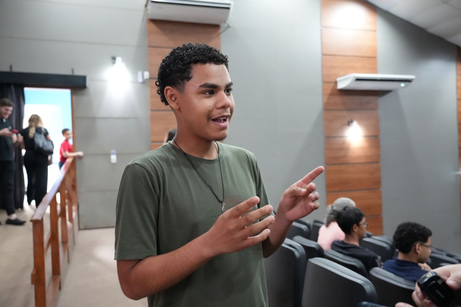 Ítalo Gabriel está determinado a construir um futuro na área de exatas