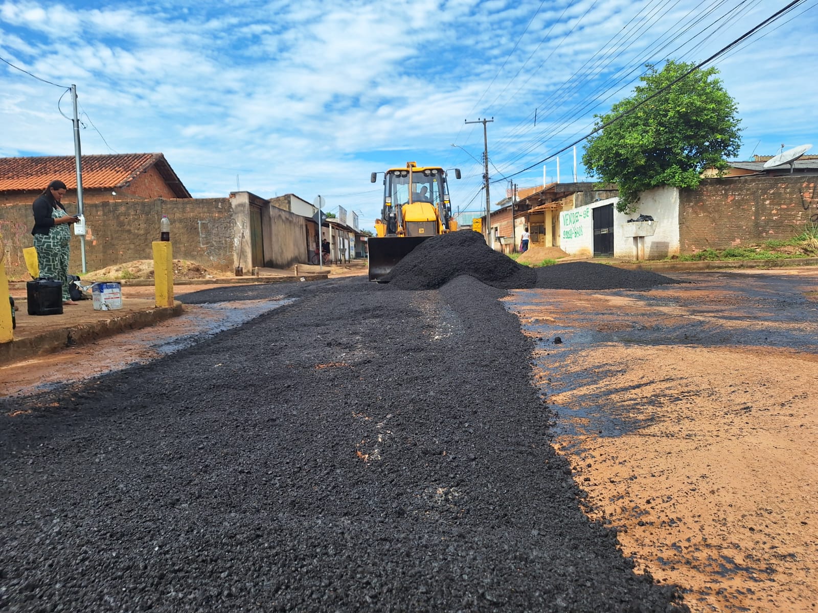 Intervenção visa melhorar a infraestrutura da via