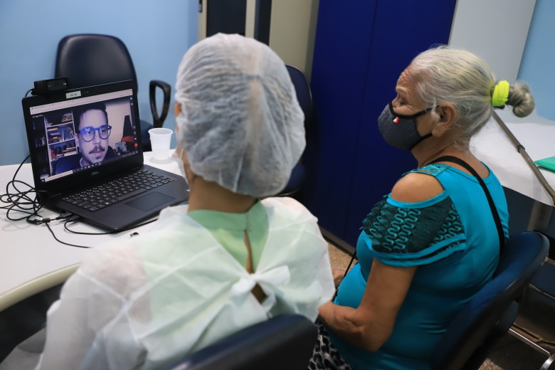 O serviço de telemedicina é oferecido gratuitamente para qualquer pessoa