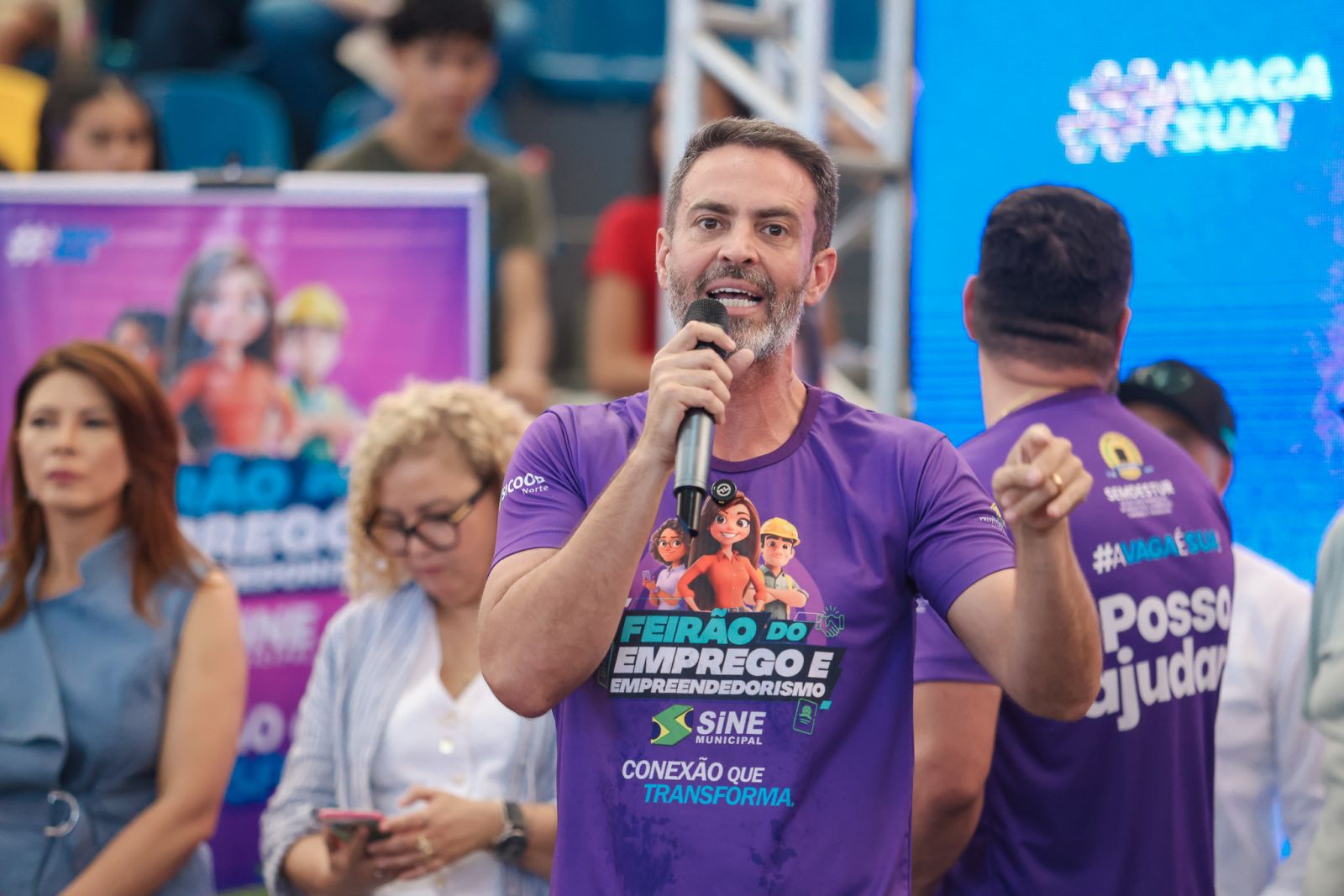 Léo Moraes reforçou o compromisso da gestão com o desenvolvimento social e econômico