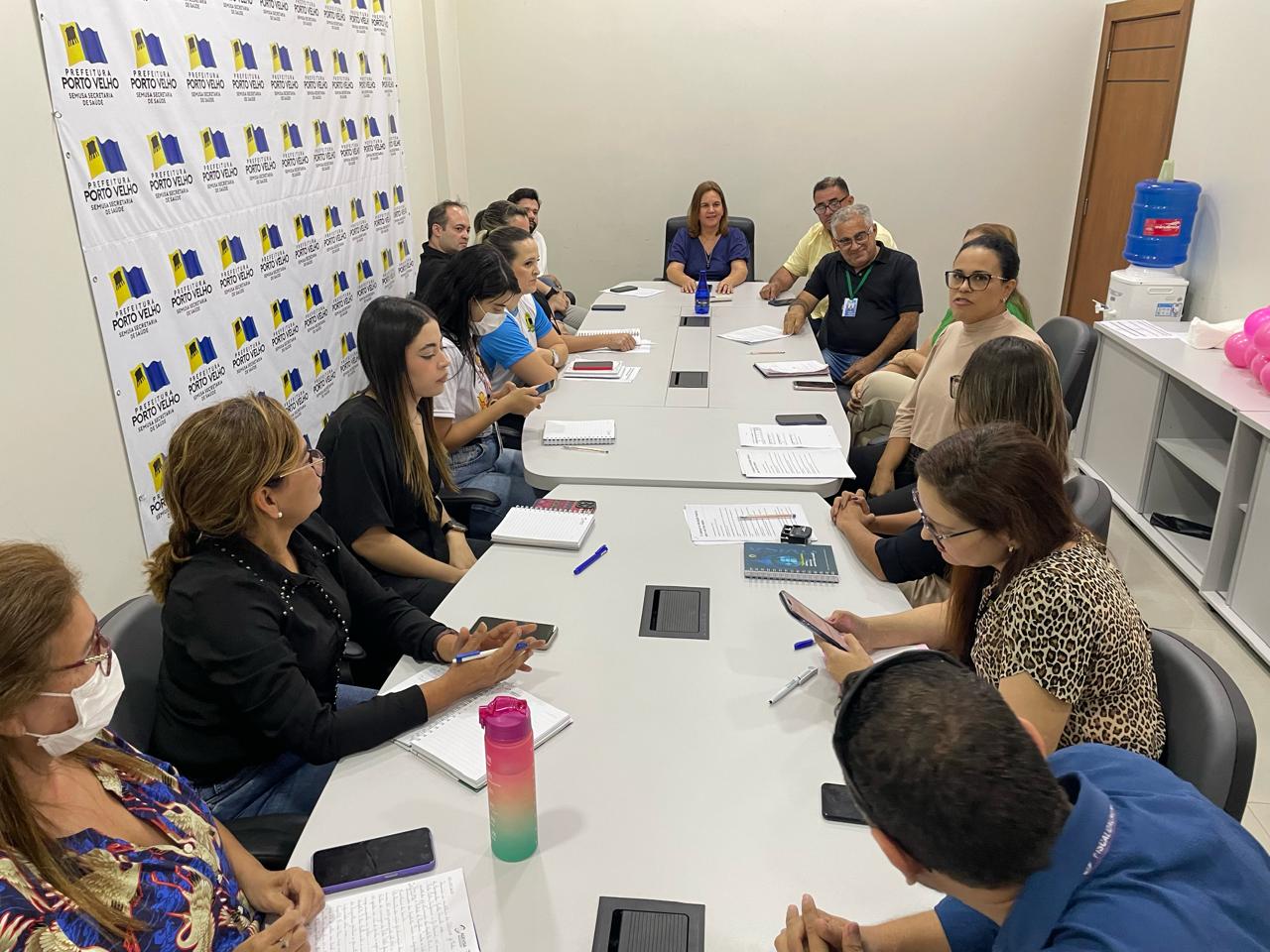 O encontro faz parte do trabalho de rotina do DVS