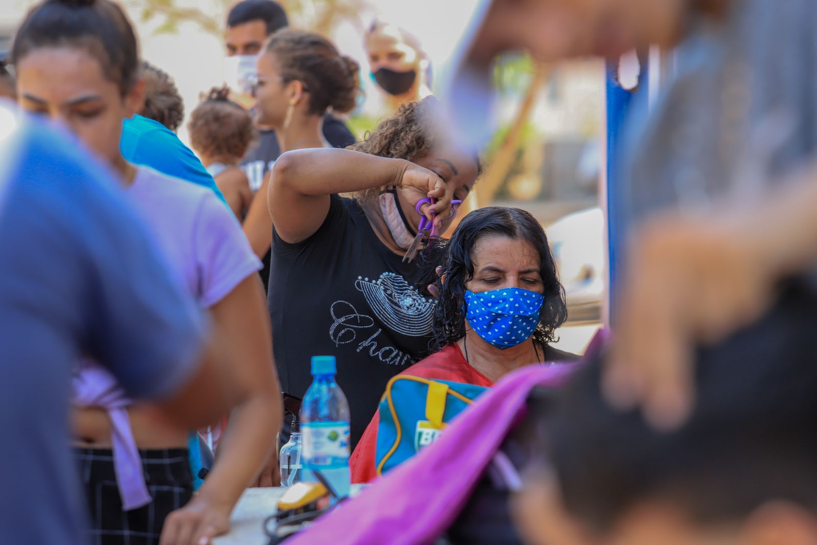 Diversos serviços foram oferecidos na ação