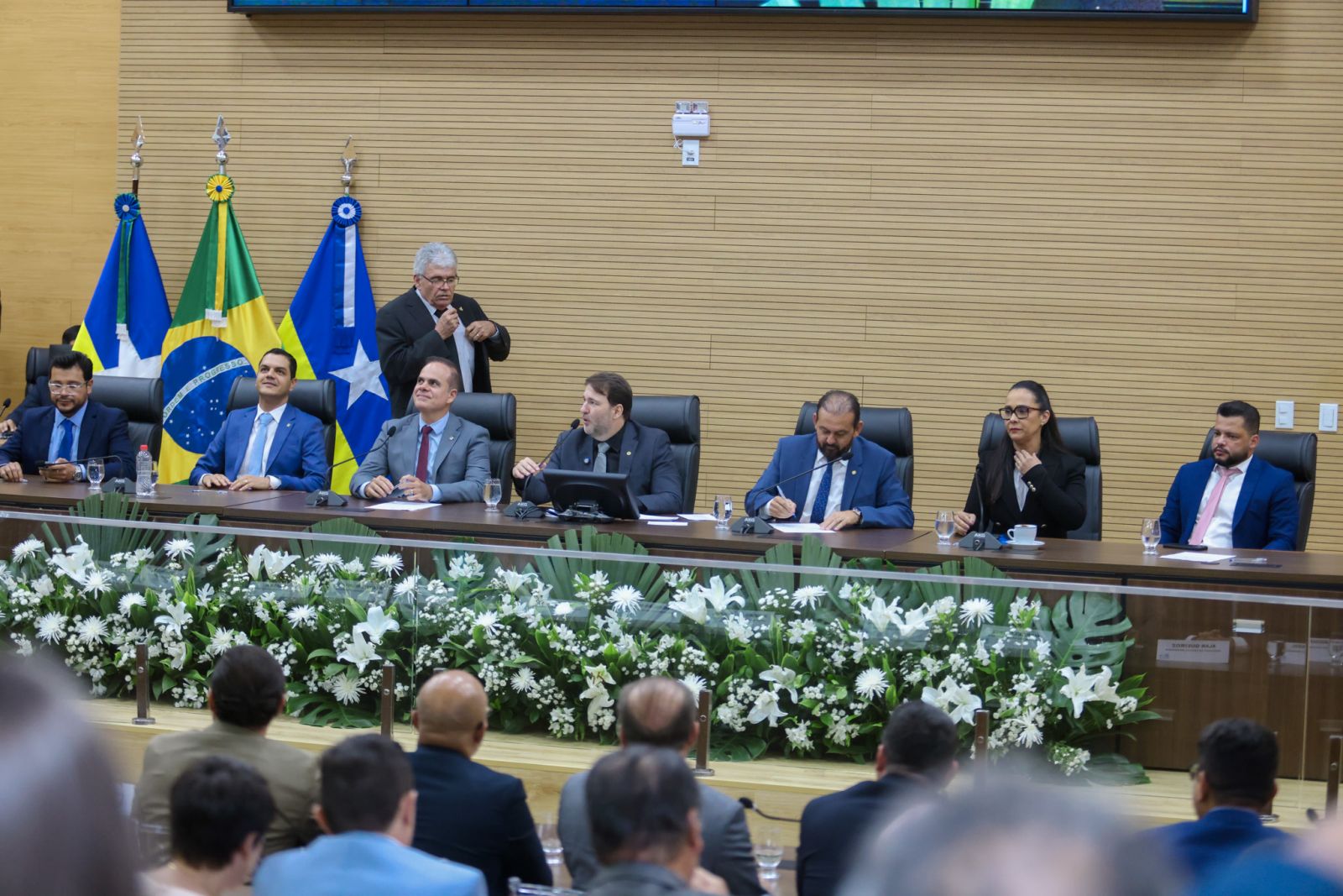 Durante a cerimônia, nova composição da Mesa foi oficializada