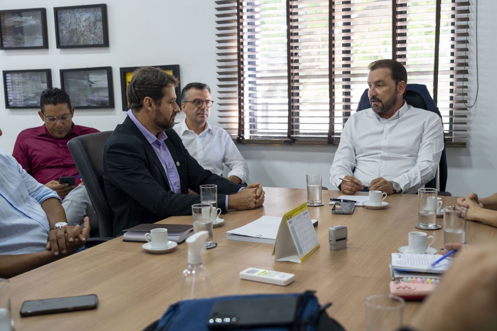 Encontro entre prefeito e o novo reitor do Ifro ocorreu no Prédio do Relógio