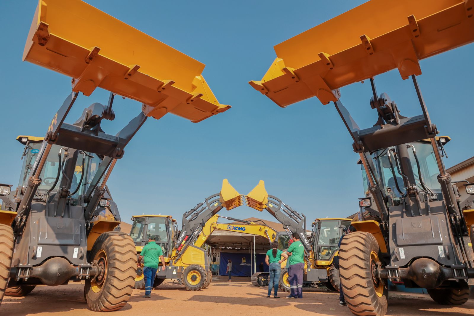 Foram entregues sete máquinas no valor de R$ 4 milhões