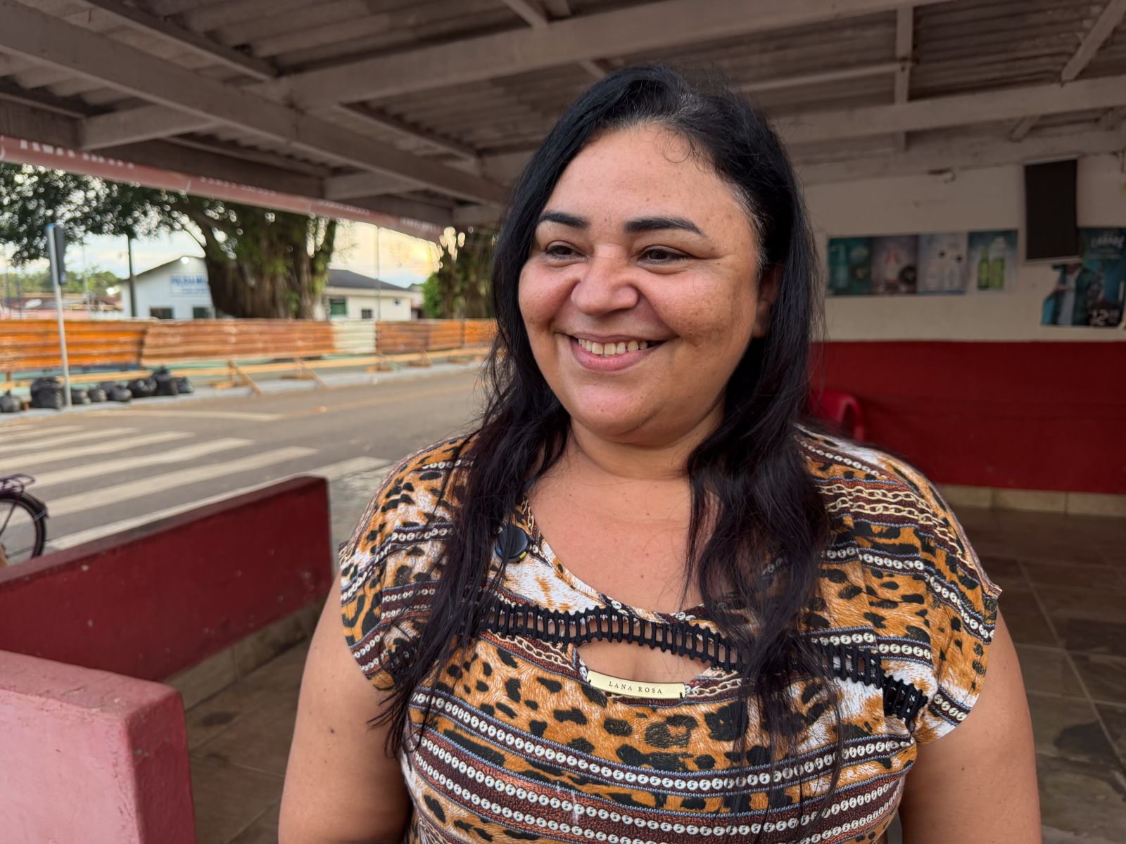  Ana Laísa diz que ver a conclusão da obra faz nascer uma expectativa ainda maior entre os moradores