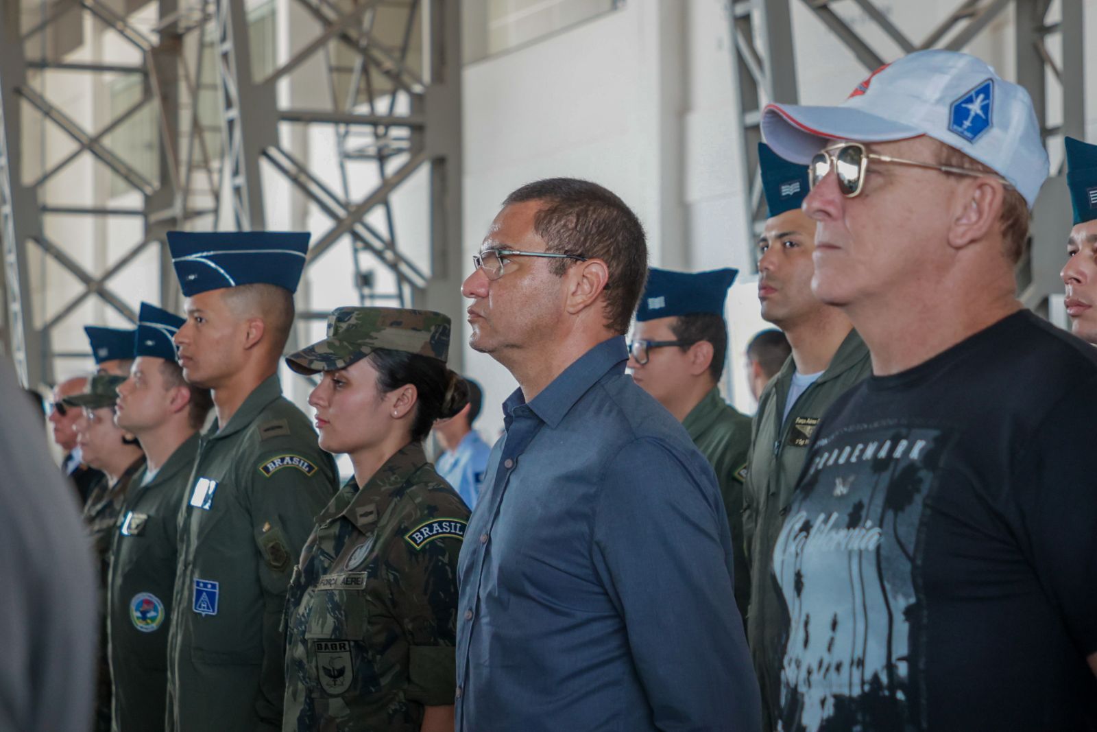 Coronel Walnir Ferro de Souza representou o prefeito Hildon Chaves