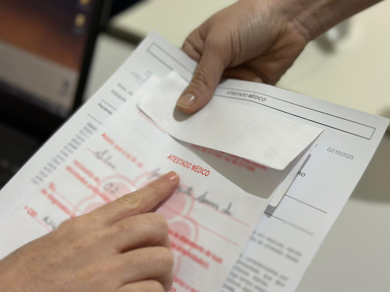 Atestado médico é um documento legal que deve refletir com fidelidade a condição de saúde do paciente