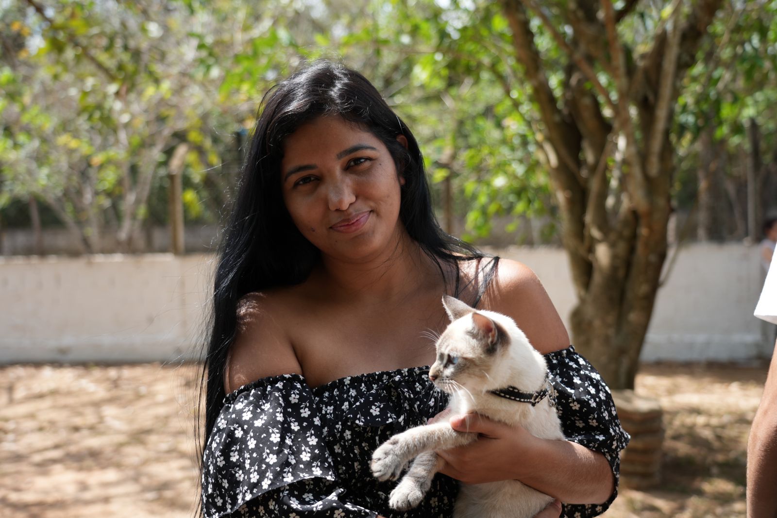 Alicia Nascimento garantiu o atendimento à sua gata Marilu