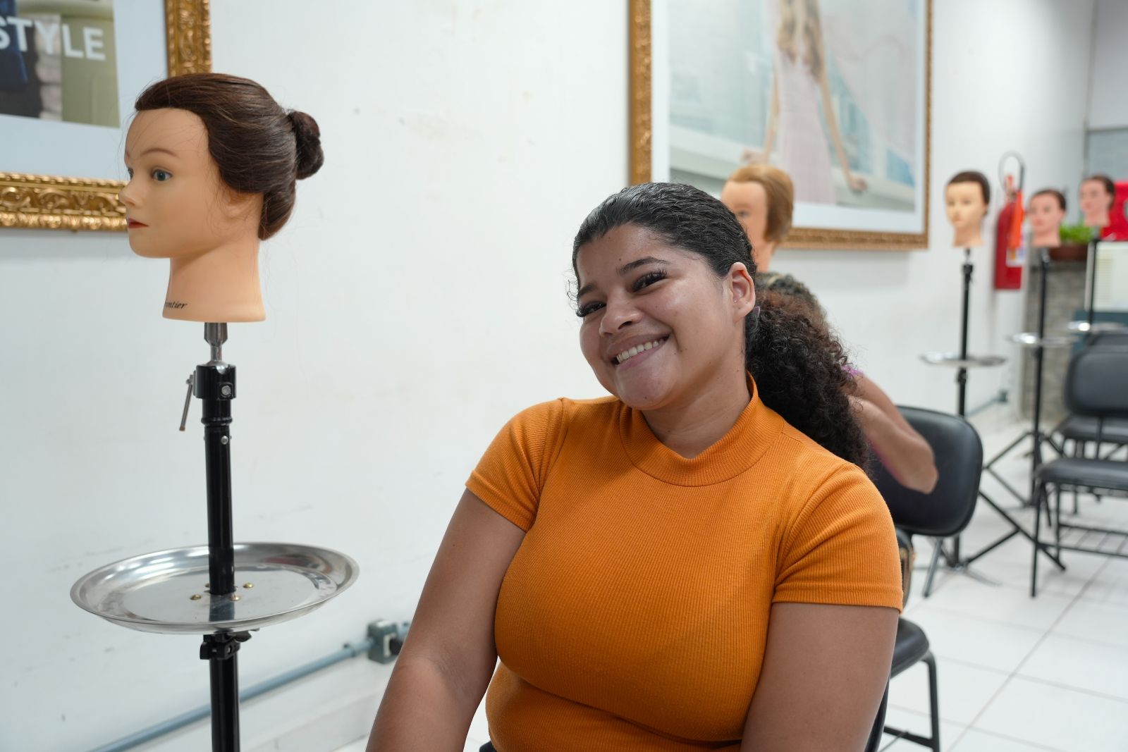 Bianca Almeida destacou a motivação em participar do curso