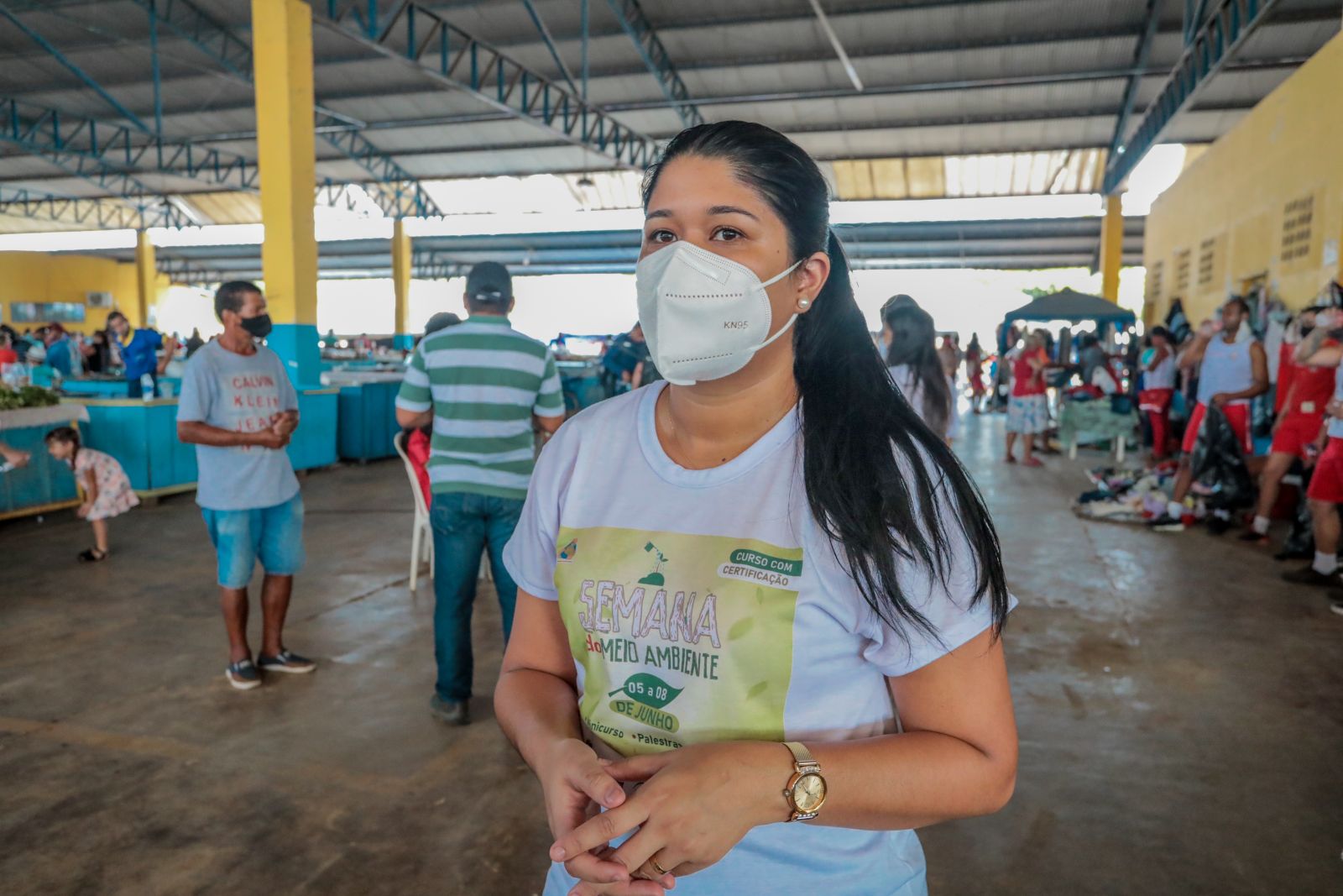 Leiliane Ferreira, gerente de educação ambiental da Sema