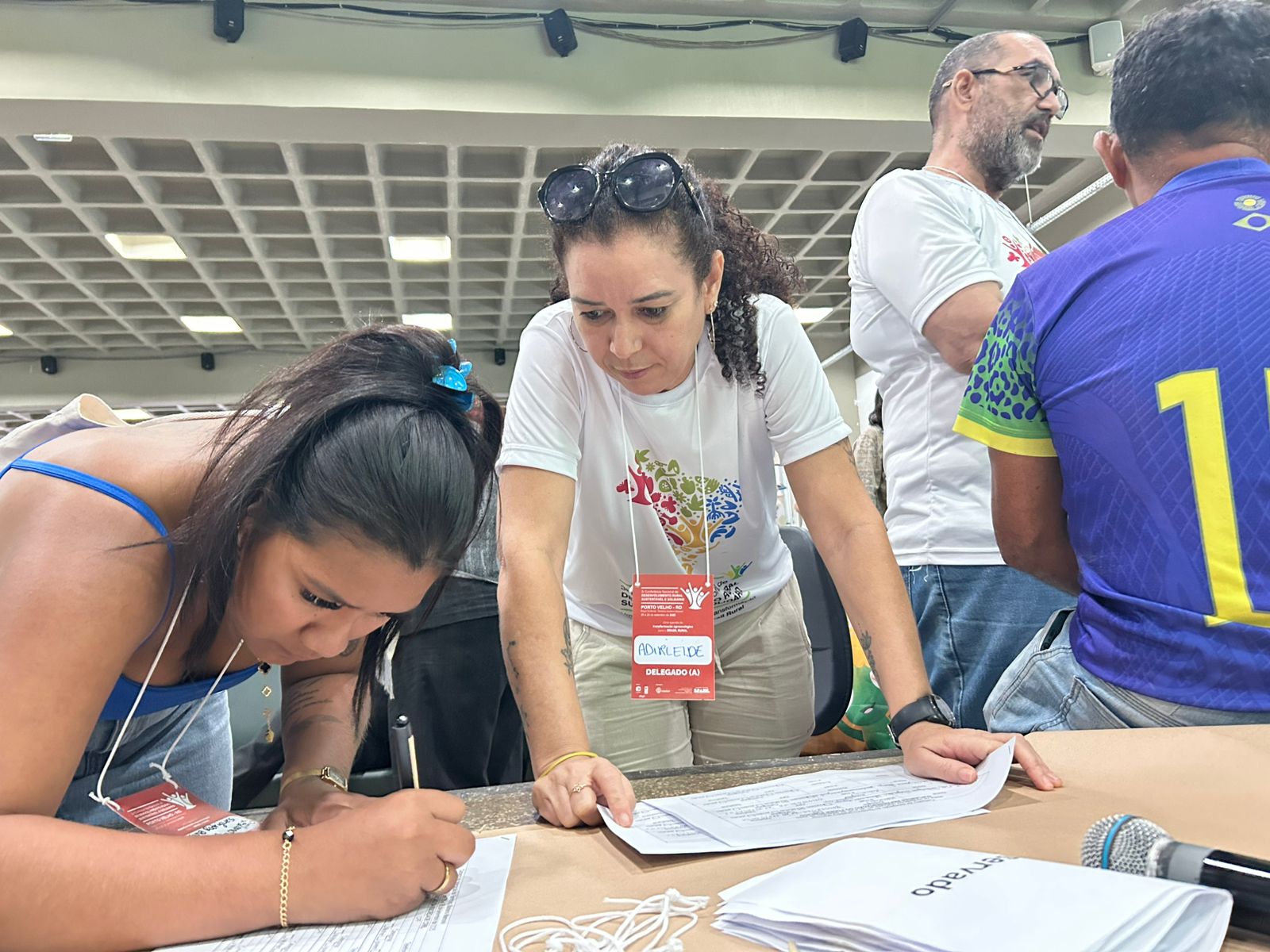 Foram escolhidos 13 delegados e delegadas, incluindo suplentes, para representar o território Madeira Mamoré 