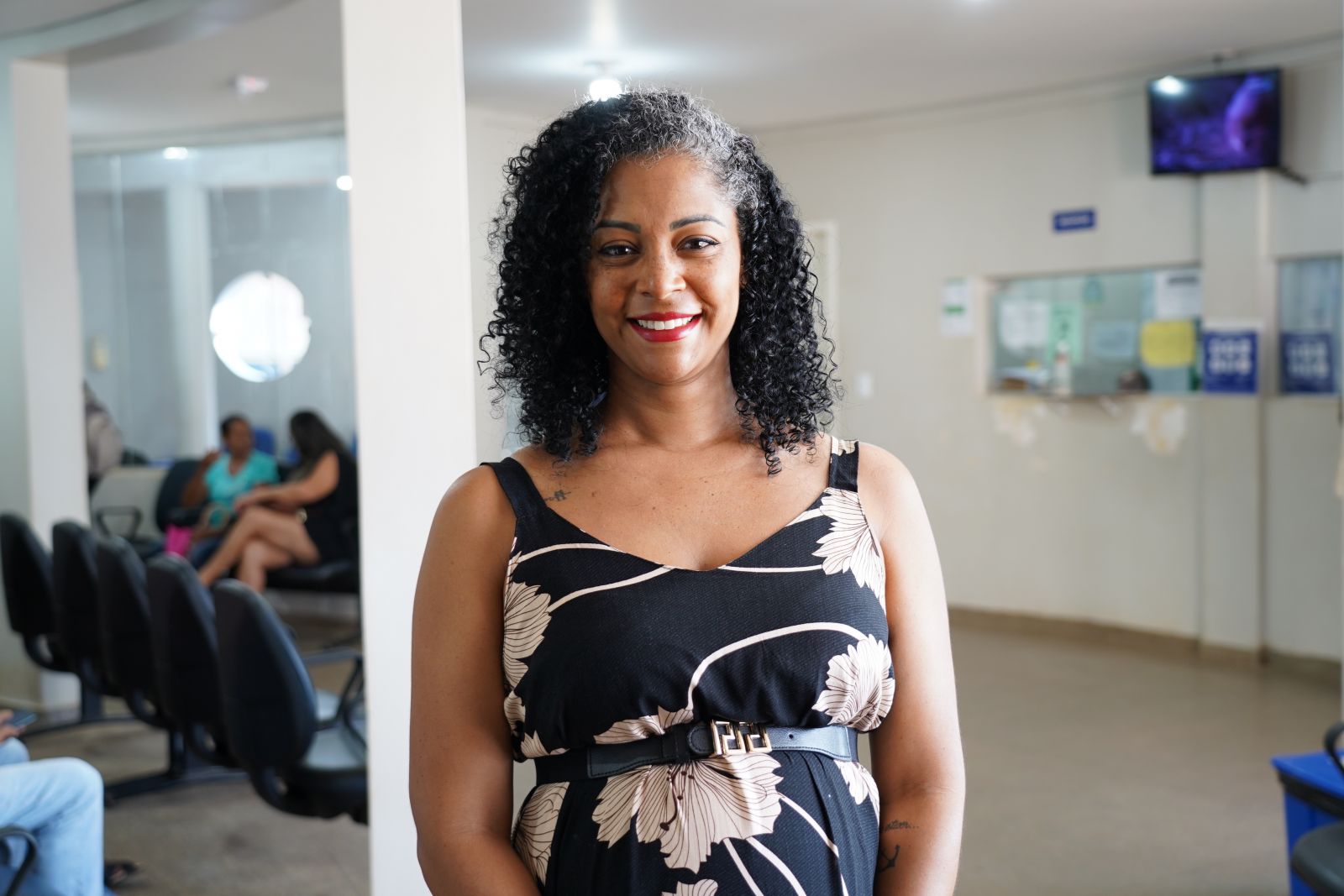 Débora Mascarenhas, gerente da USF Aponiã