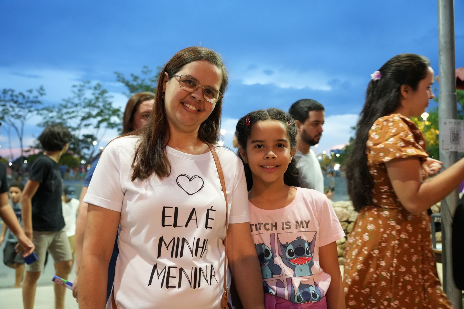 Débora, mãe de Ester, disse que nunca tinha visto uma festa tão grandiosa 