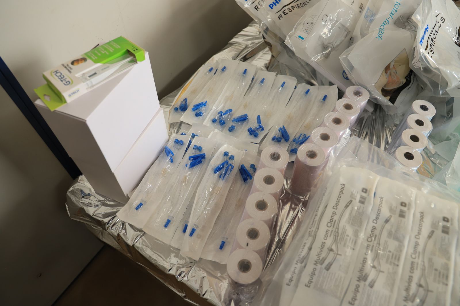 Doação ajudará no tratamento de pacientes com a Covid-19
