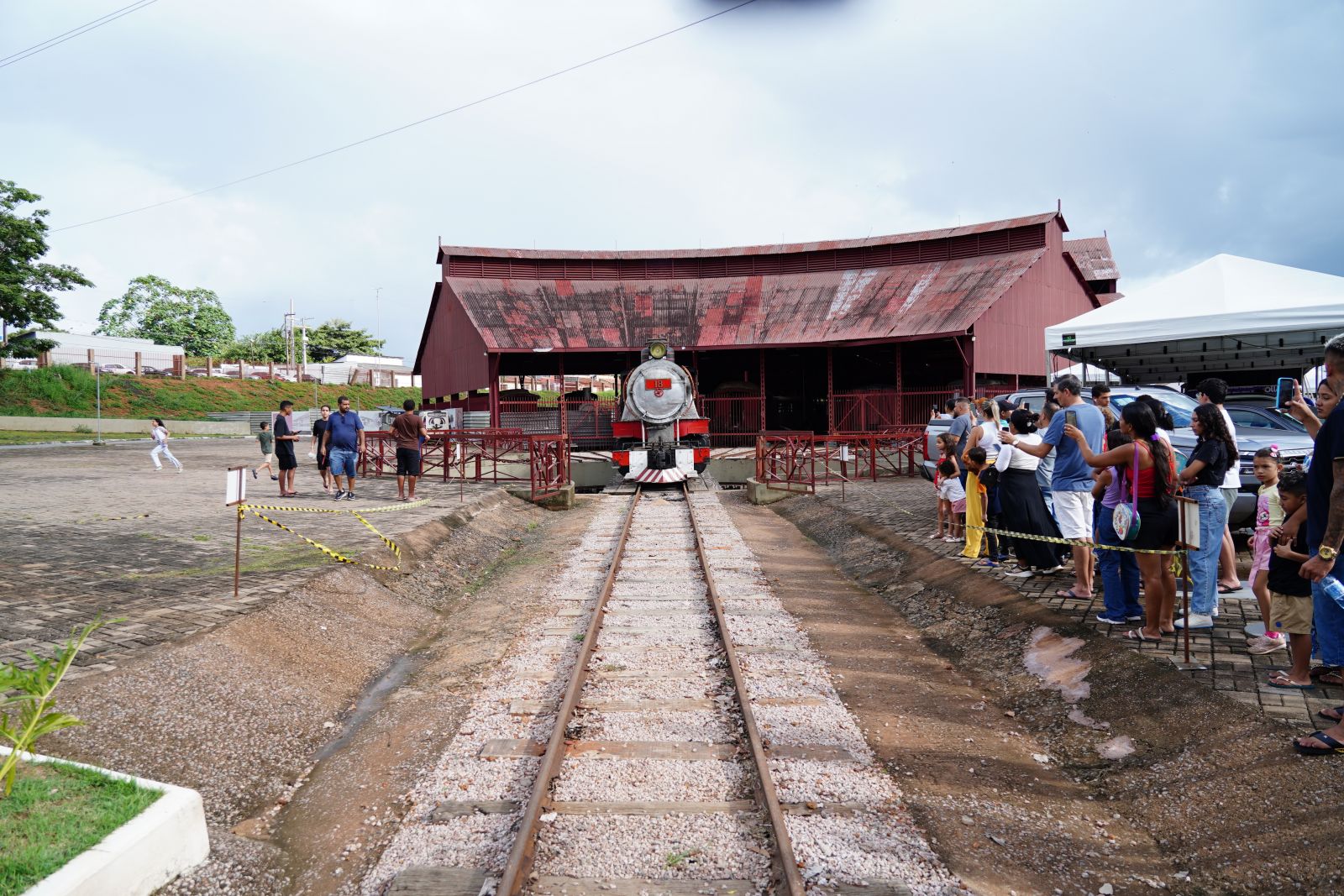 Locomotiva 18 representa um marco do processo de formação da capital rondoniense e do desenvolvimento regional