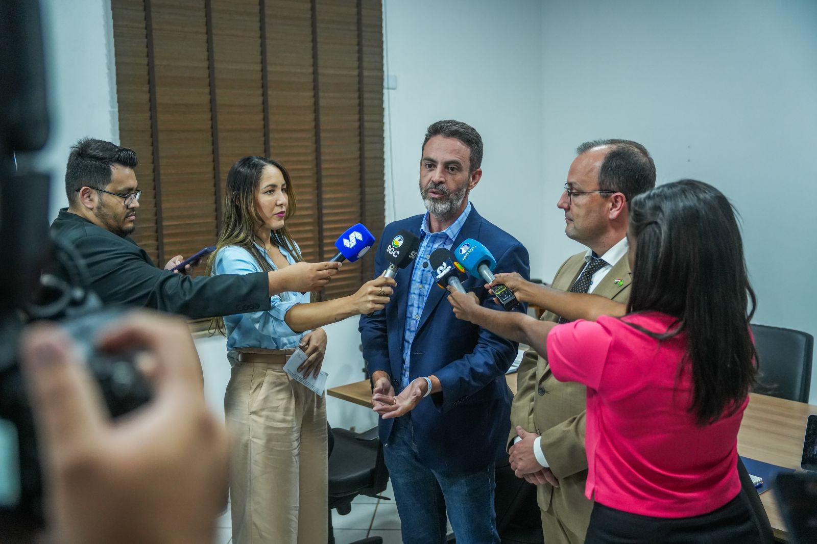 Léo Moraes explicou a importância do resgate cultural e histórico da ferrovia para à população 