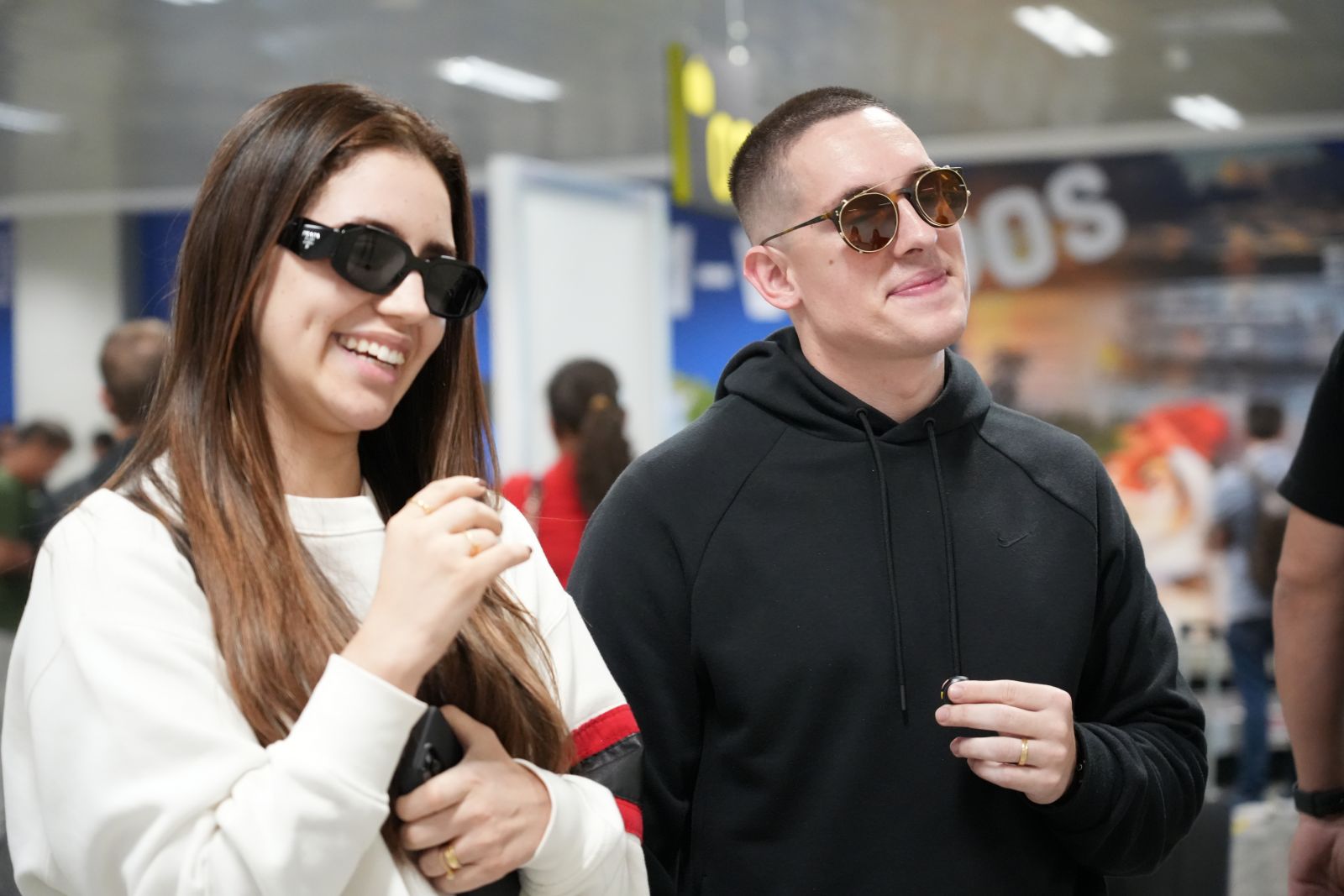 Jefferson e Suellen compartilharam a emoção de participar da festa de aniversário da capital