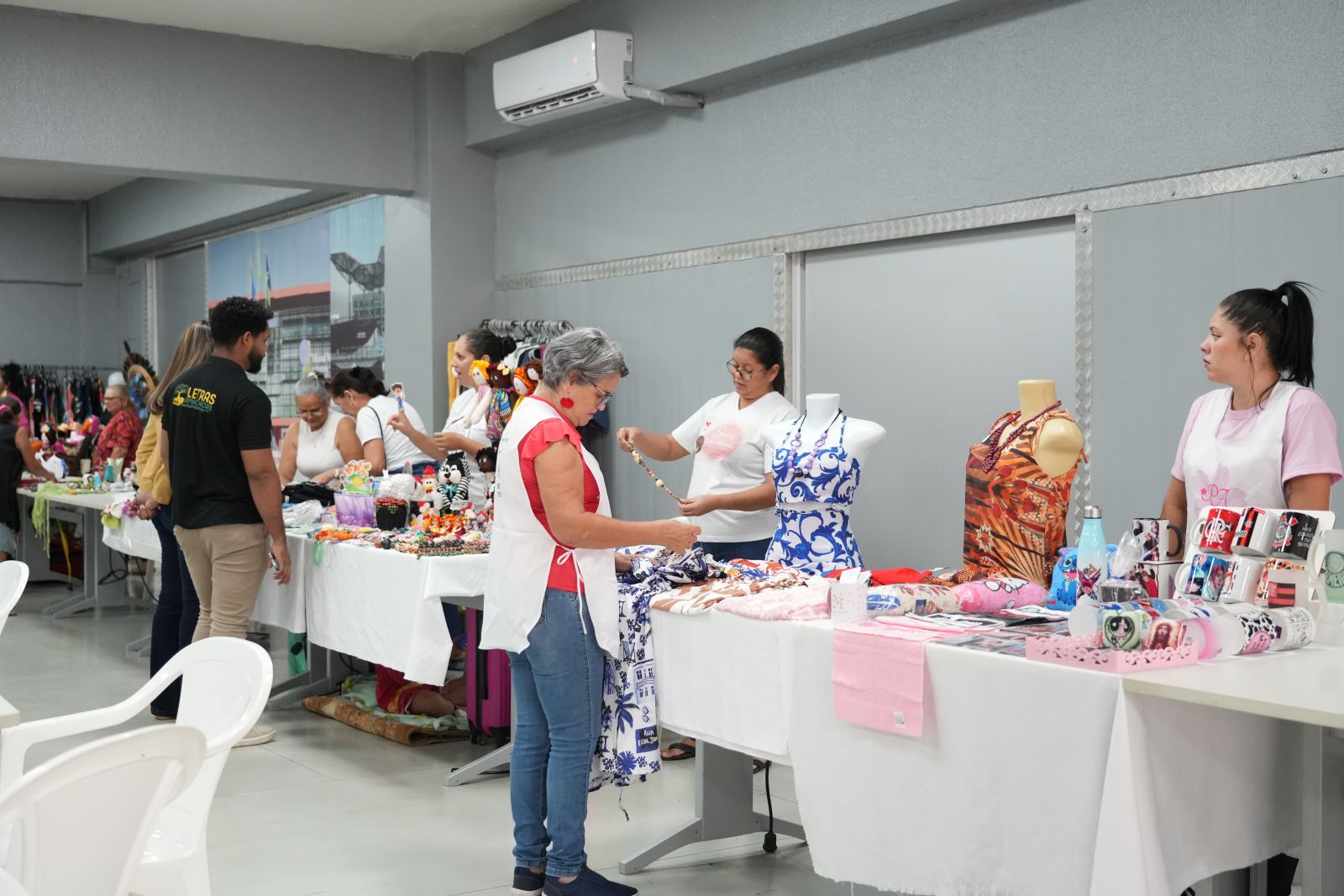 35 expositoras participaram desta edição da feira