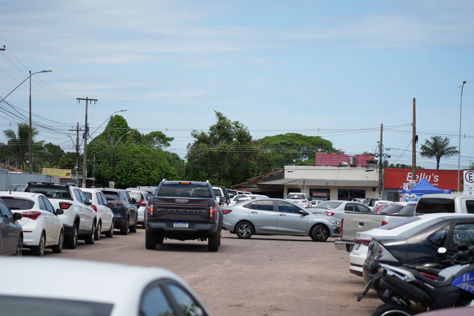 Região é bastante movimentada devido ao intenso fluxo de veículos