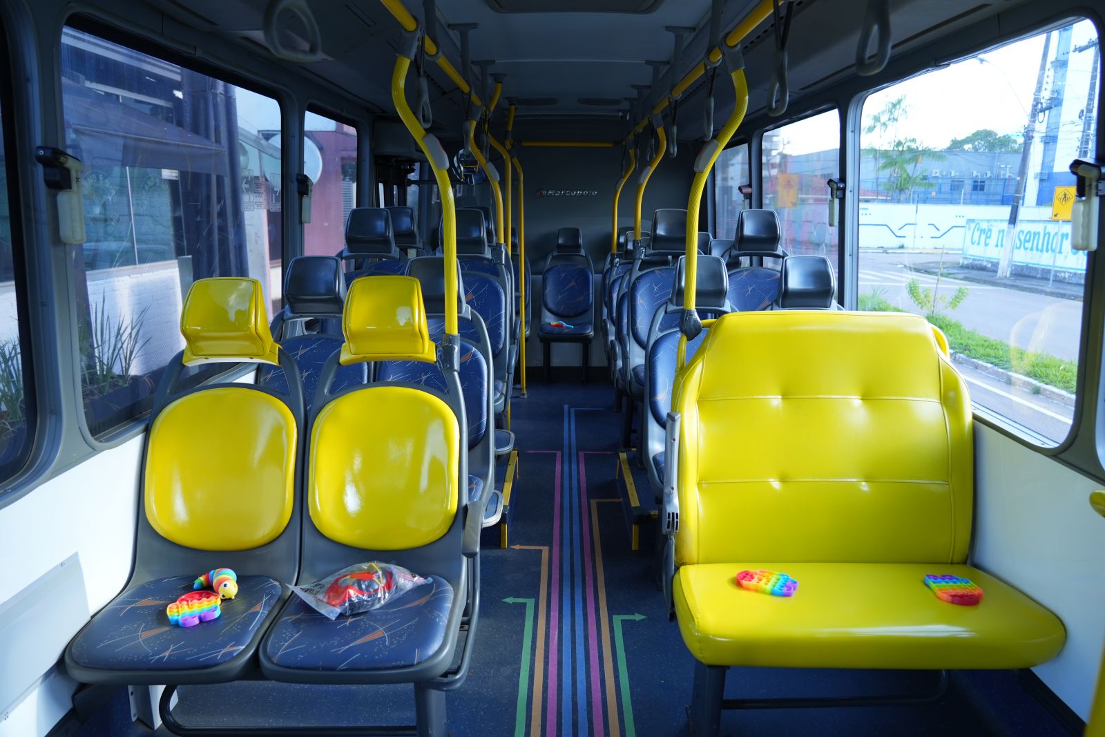 Veículo oferece um ambiente seguro, acolhedor e adaptado