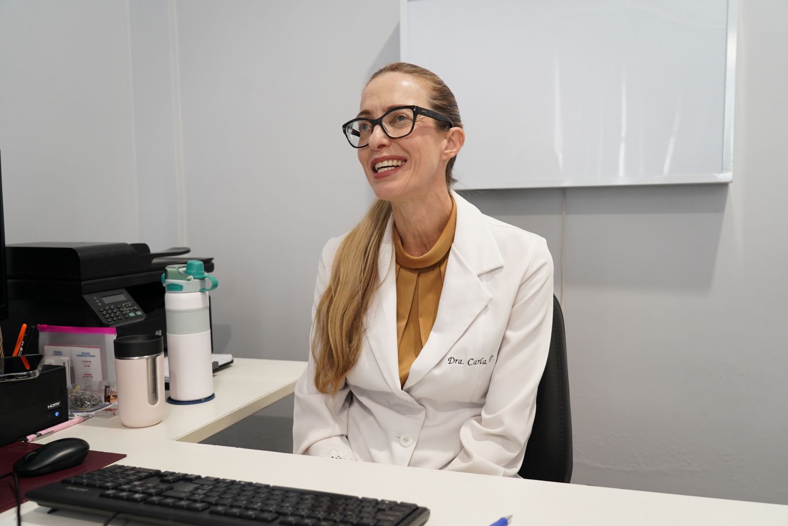 Médica Carla Ponzetto Rosilho, clínica geral da UBS Maurício Bustani