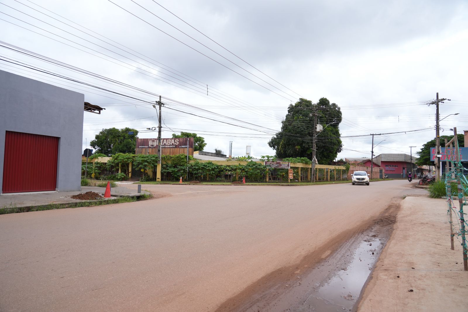 Principal acesso ao condomínio popular Orgulho do Madeira, cruzamento vem registrando um alto nível de acidentes de trânsito
